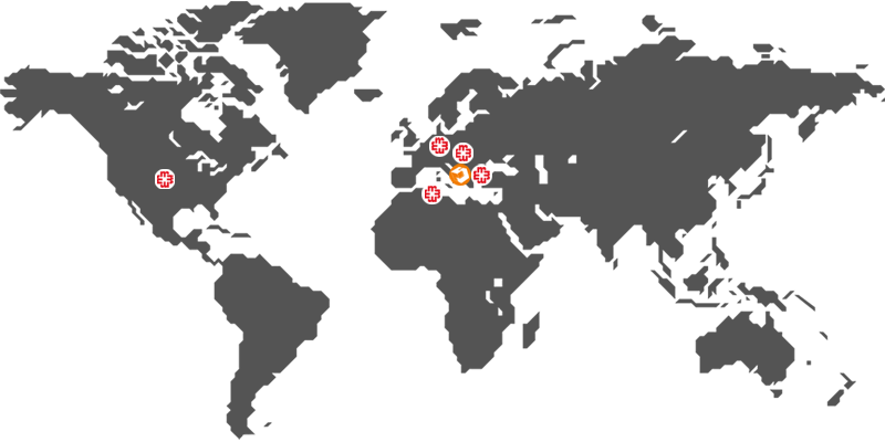 Die Standorte von C.F. Maier weltweit